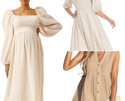 Natural Fiber Clothes cover photo collage