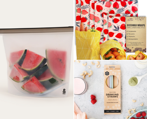 Sustainable Kitchen Essentials for Eco-Conscious Home Cooks cover photo collage