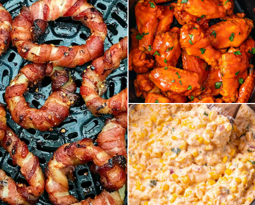 Appetizers cover photo collage