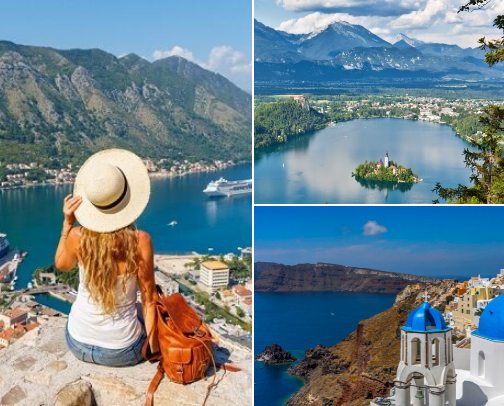 My top travel destinations in Europe cover photo collage