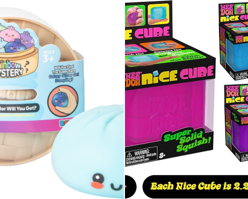 Fun popular toys cover photo collage