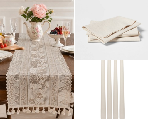 Vintage Charm: Thanksgiving Table Essentials cover photo collage
