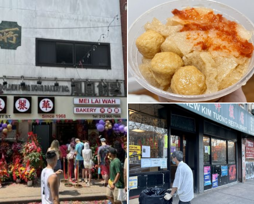 NYC Chinatown Food Crawl cover photo collage