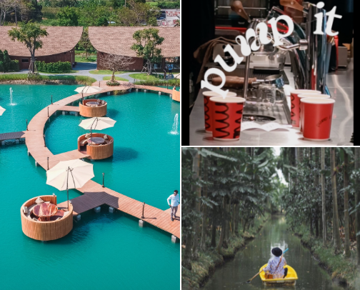Hidden Cafés in Bangkok You Shouldn’t Miss 🇹🇭✨ cover photo collage