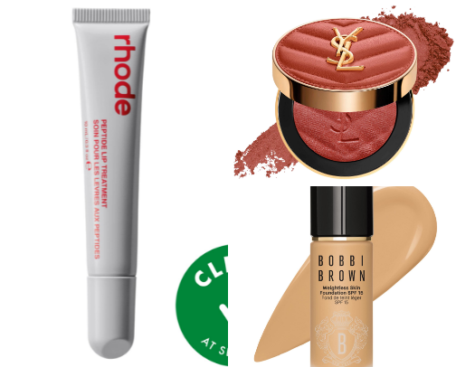 MAKE-UP FAVS FOR WOMEN 40+ cover photo collage