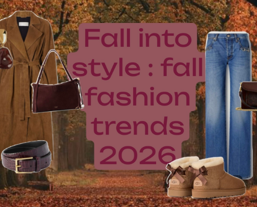 Fall into style: trends, staples and must-haves 2026 cover photo collage