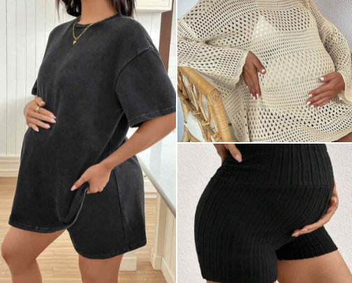 Stylish Comfort for Moms-to-Be cover photo collage