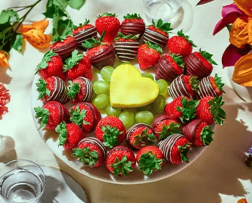 Edible arrangements cover photo collage