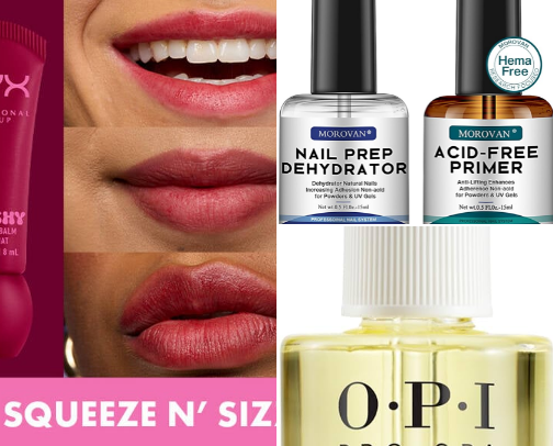 My favorite beauty recs cover photo collage