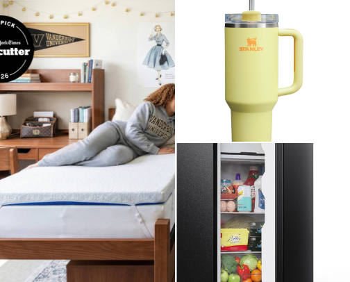 College dorm must haves 2026 cover photo collage