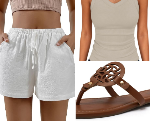 What to Wear When It’s 95 Degrees and Humid (But You Still Want to Look Cute) cover photo collage