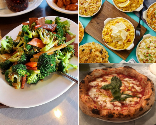 My favorite vegerarian friendly food in Berkeley, Oakland, and nearby cover photo collage