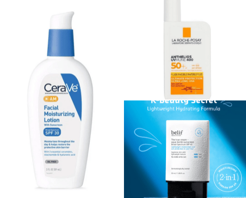 Spf recommendations cover photo collage