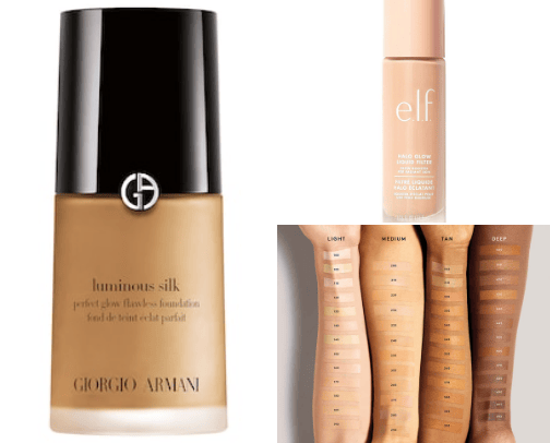 Makeup- Foundations cover photo collage