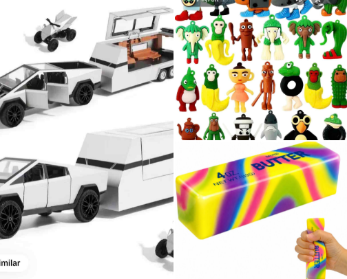 Toys cover photo collage