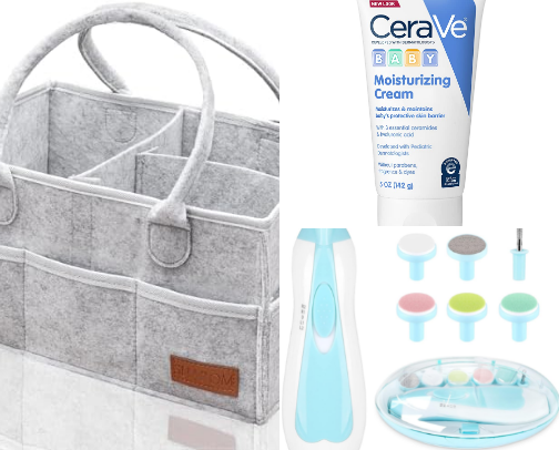 Nappy Caddy Essentials I’d Buy Again cover photo collage
