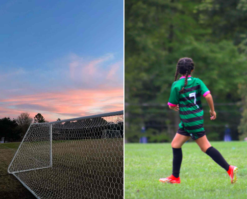 A Day in the Life of a Soccer Girl⚽️🥅❤️ cover photo collage