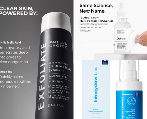 Evening Skincare Routine cover photo collage