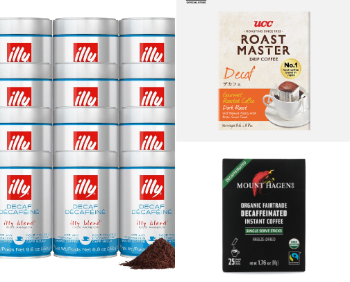 13 Decaf Coffees That Still Taste Rich and Brewed cover photo collage