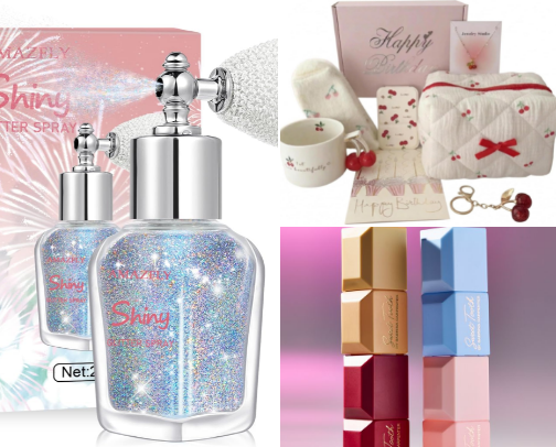 🎁No ideas? 60 Girly Gifts under 50$! 🎀 cover photo collage