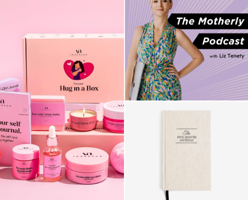 Peaceful Mama: Little Things That Help You Breathe Again cover photo collage