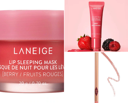 Lip products 🫦 cover photo collage