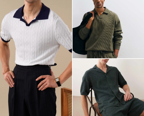 Wear These Polo Shirts Once, Then Watch Them Become Your New Everyday Uniform Without Even Realizing It! | Polo Essentials Collections cover photo collage