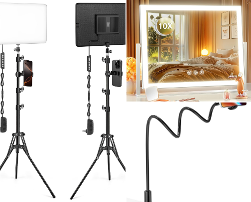 Essential Content Creation Gear 2025. cover photo collage