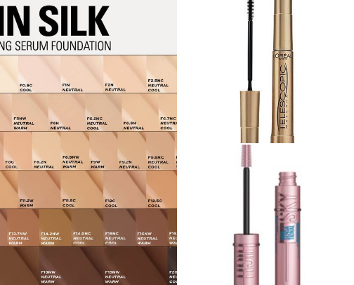 My favorite beauty recs cover photo collage