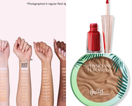 My favorite beauty recs cover photo collage
