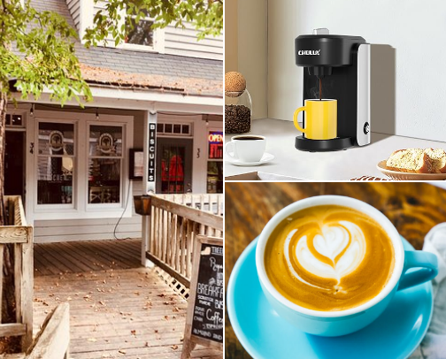 For the coffee Lovers cover photo collage