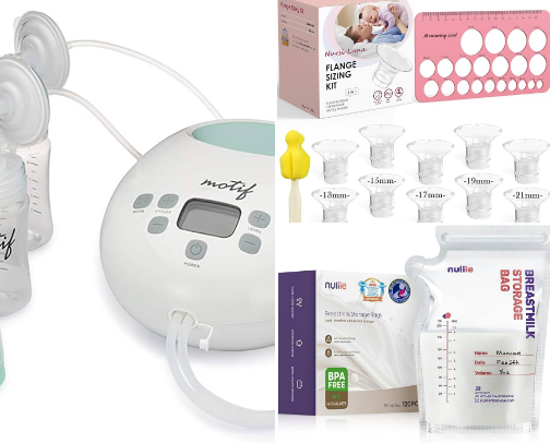 Pumping & Milk Supply Essentials cover photo collage