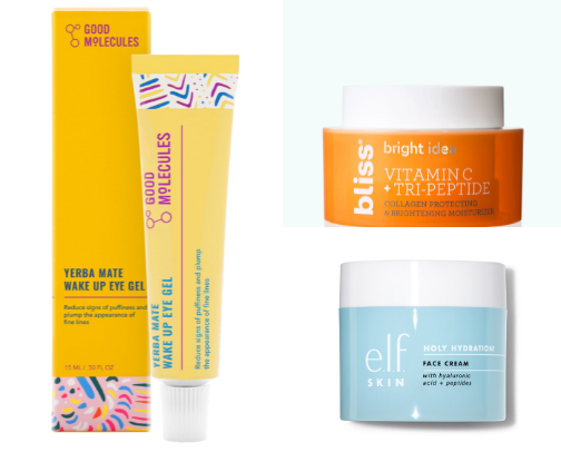 skincare AM drugstore cover photo collage
