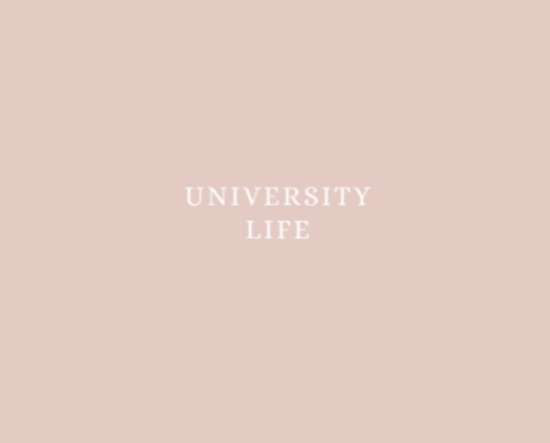 College/University essentials cover photo collage