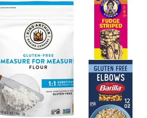 Gluten-free, Peanut and other Allergen Free Foods cover photo collage