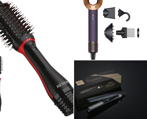Top Hair Tools for Smooth, Voluminous, Frizz-Free Hair cover photo collage