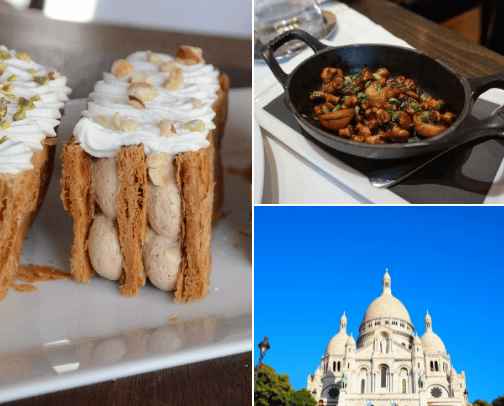 While in Paris cover photo collage