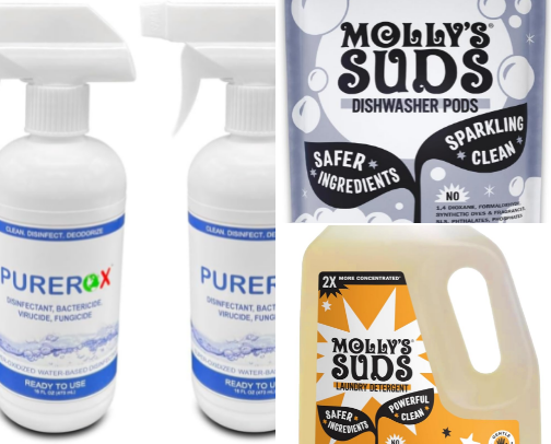 Lower tox clean home cover photo collage