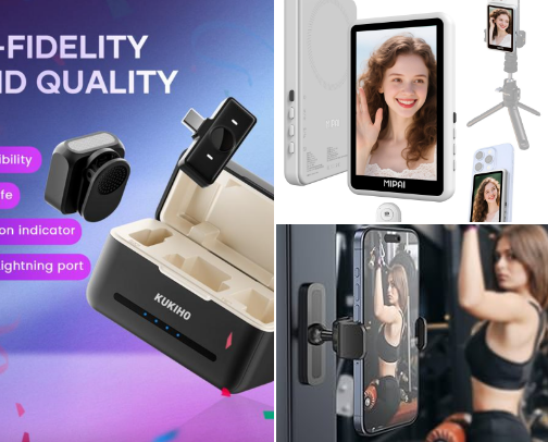 🎥 content creator kit cover photo collage