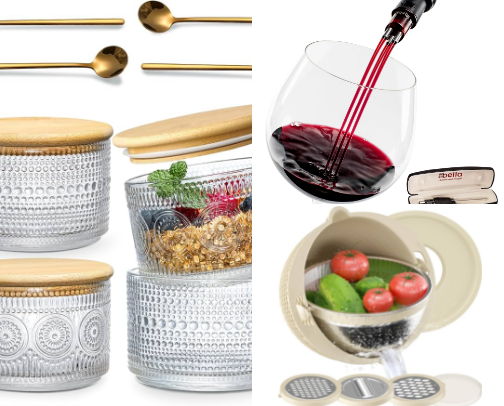 Aesthetic Kitchen Essentials cover photo collage