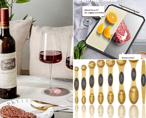Aesthetic Kitchen Essentials cover photo collage