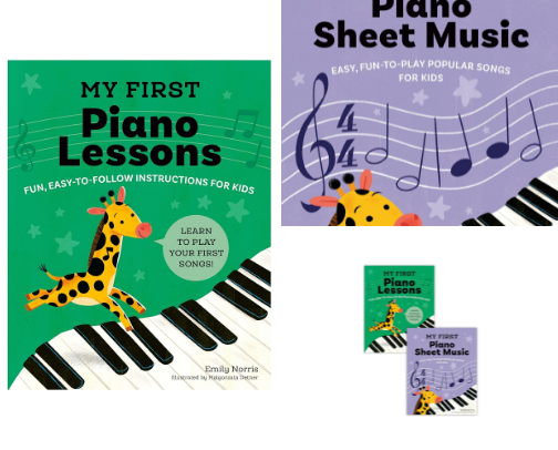 Piano Books and Introductory Instruments cover photo collage
