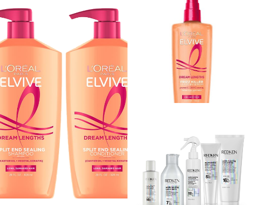 Hair Must Haves cover photo collage