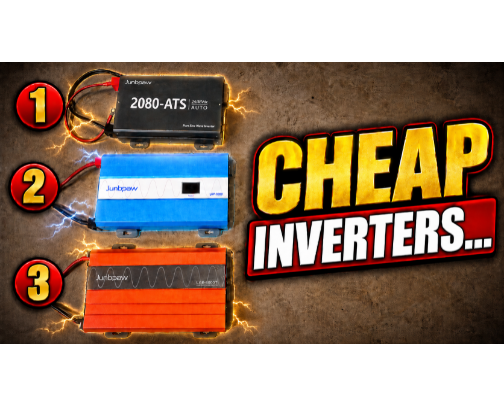 I Have Some Thoughts About Cheap Inverters... cover photo collage
