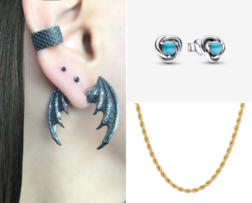 Jewelry cover photo collage