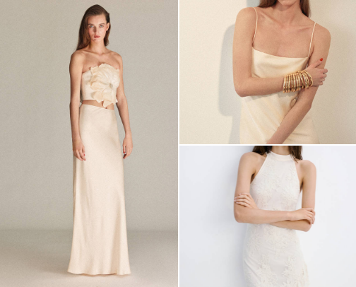 Bridal Gowns, Unique and Chic A Trendy Curated List, Budget Friendly! cover photo collage