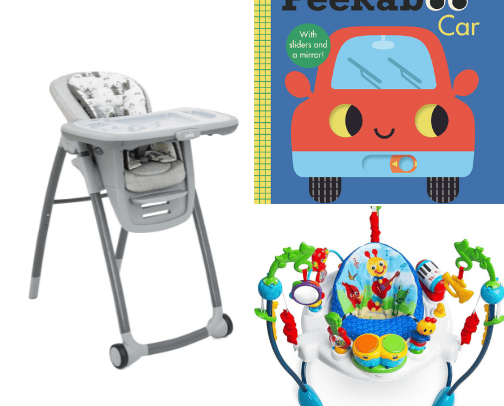 6 month old baby essentials cover photo collage