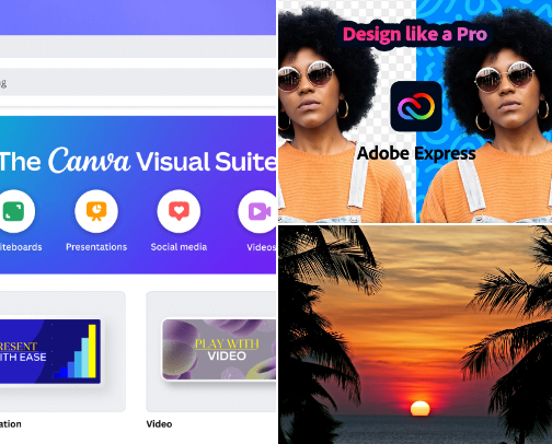 The Content Creator’s Toolkit: Free Websites to Level Up Your Side Hustle cover photo collage