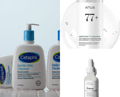 Skincare That Actually Works (Oily & Acne-Prone Friendly) cover photo collage