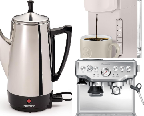 Amazon’s Best-Rated Coffee Makers cover photo collage